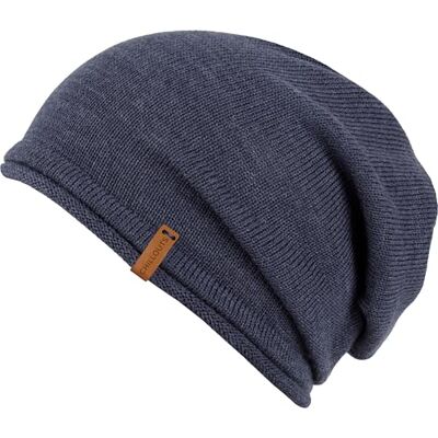 CHILLOUTS Leicester lång beanie för män, 43 blå, En Storlek CHILLOUTS Leicester lång beanie för män, 43 blå, En Storlek