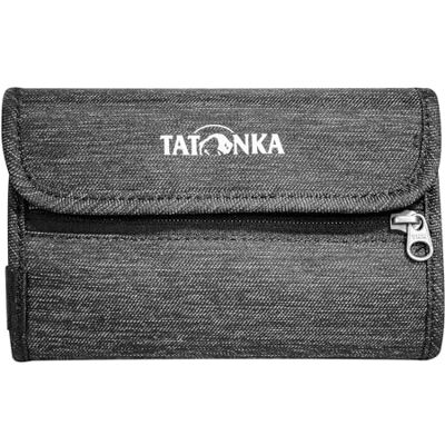Tatonka plånbok ID-plånbok – plånbok med kardborreband med 3 kreditkortsfack, 2 visningsfönster, sedelfack och blixtlåsfack för myntsedlar – 14,5 x 9,5 x 1 cm – off-black Tatonka plånbok ID-plånbok – plånbok med kardborreband med 3 kreditkortsfack, 2 visningsfönster, sedelfack och blixtlåsfack för myntsedlar – 14,5 x 9,5 x 1 cm – off-black