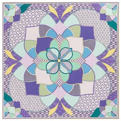 Roeckl signatur Mandala 130 x 130 halsduk, flerfärgad lavendel, standard, multi lavendel, Einheitsgröße Roeckl signatur Mandala 130 x 130 halsduk, flerfärgad lavendel, standard, multi lavendel, Einheitsgröße