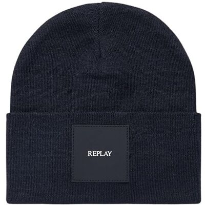 Replay Unisex mössa, 0724 DRESS BLUES, one size Replay Unisex mössa, 0724 DRESS BLUES, one size