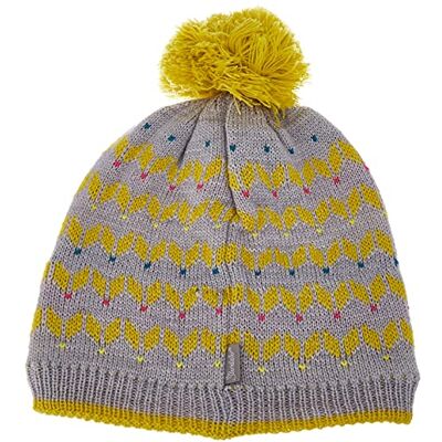 Sterntaler Unisex baby stickad mössa romb mössa, Silvermelerad, 47 cm Sterntaler Unisex baby stickad mössa romb mössa, Silvermelerad, 47 cm