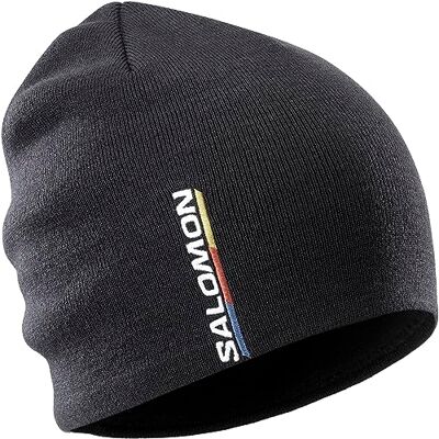 Salomon Grafisk beanie-DEEP Black OSFA Salomon Grafisk beanie-DEEP Black OSFA