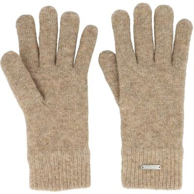 Eisglut Isglut handskar med fleecefoder Undinel Glove fleece designade i Tyskland, toupe, M Eisglut Isglut handskar med fleecefoder Undinel Glove fleece designade i Tyskland, toupe, M