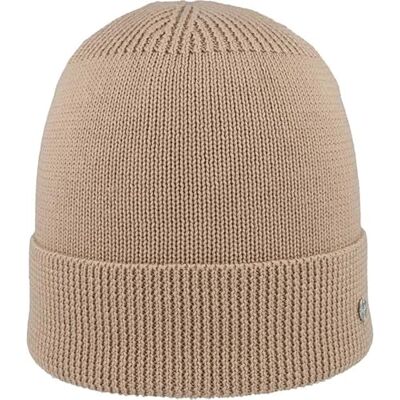 Eisglut Isglut stickad mössa med kuvert helt fodrad Breal designad i Tyskland, Beige, One size Eisglut Isglut stickad mössa med kuvert helt fodrad Breal designad i Tyskland, Beige, One size