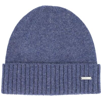 Eisglut Isglut stickad mössa med kuvert Alanil Cashmere designad i Tyskland, jeans, One size Eisglut Isglut stickad mössa med kuvert Alanil Cashmere designad i Tyskland, jeans, One size