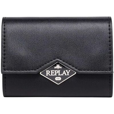 Replay dam FW5374 resetillbehör plånbok, 0098 svart, 0098 svart, Einheitsgröße Replay dam FW5374 resetillbehör plånbok, 0098 svart, 0098 svart, Einheitsgröße