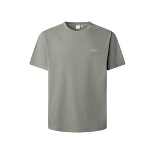 Pepe Jeans herr kontrast Connor t-shirt, grön (olivgrön), XXL Pepe Jeans herr kontrast Connor t-shirt, grön (olivgrön), XXL