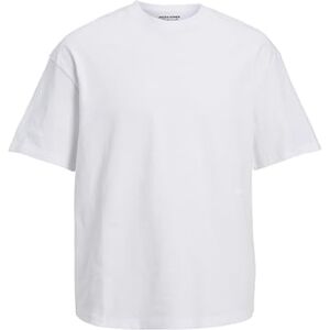JACK & JONES överdelar, t-shirts för män, Ljus vit, S JACK & JONES överdelar, t-shirts för män, Ljus vit, S