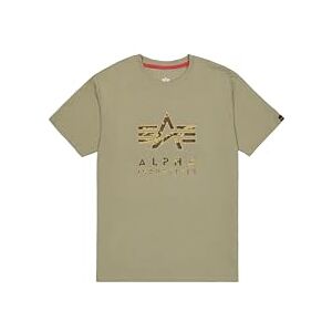 Alpha Industries Camo Pp T-Shirt För Män Olive Alpha Industries Camo Pp T-Shirt För Män Olive
