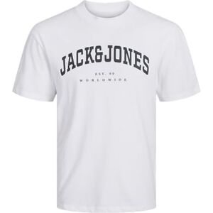 JACK & JONES JACK&JONES JJECALEB Varsity Tee SS O-Neck NOOS, Vit, XL JACK & JONES JACK&JONES JJECALEB Varsity Tee SS O-Neck NOOS, Vit, XL