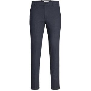 JACK & JONES Jpstmarco Jjhenry Chino Sn chinos, Marinblazer/detalj: fiskben, 30W / 32L JACK & JONES Jpstmarco Jjhenry Chino Sn chinos, Marinblazer/detalj: fiskben, 30W / 32L