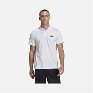 adidas För Män Train Essentials Training Polo Shirt, white/black, S adidas För Män Train Essentials Training Polo Shirt, white/black, S