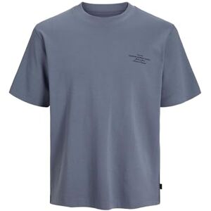 JACK & JONES Jprblachad branding Ss Crew Neck Tee Sn, Flintad sten, XS JACK & JONES Jprblachad branding Ss Crew Neck Tee Sn, Flintad sten, XS