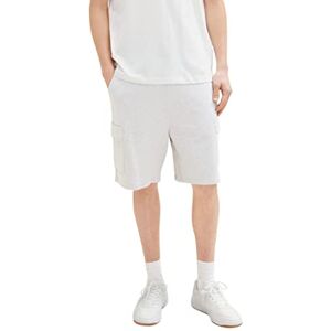 TOM TAILOR Denim herr Bermuda sweatpants shorts 1035679, 15398 Light Stone Grey Melange, S TOM TAILOR Denim herr Bermuda sweatpants shorts 1035679, 15398 Light Stone Grey Melange, S