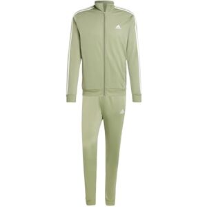 adidas herr Träningsoverall Basic 3-Stripes Tricot Track Suit, tent green/off white, L Tall 3 inch adidas herr Träningsoverall Basic 3-Stripes Tricot Track Suit, tent green/off white, L Tall 3 inch