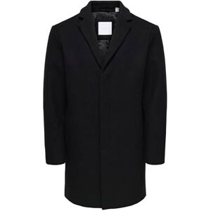 Only & Sons Onsaron ullrock för män OTW, svart, L, Svart, L Only & Sons Onsaron ullrock för män OTW, svart, L, Svart, L