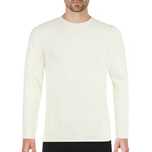 EMINENCE Långärmad T-shirt för herr med rund hals, Vitt och blått, M EMINENCE Långärmad T-shirt för herr med rund hals, Vitt och blått, M