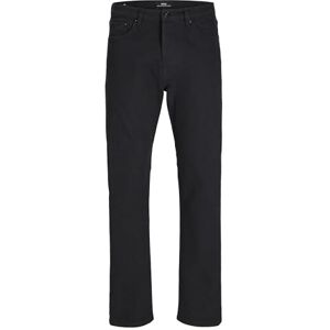 JACK & JONES Regular fit jeans avslappnad passform, Svart denim, 36W / 32L JACK & JONES Regular fit jeans avslappnad passform, Svart denim, 36W / 32L