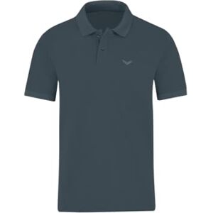 Trigema Polotröja 100% ekologisk bomull, antracit, XL Trigema Polotröja 100% ekologisk bomull, antracit, XL