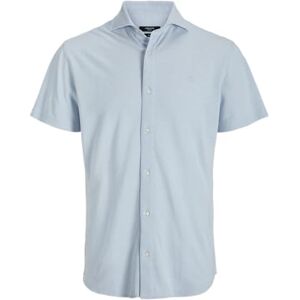 JACK & JONES Jprblalance Pique S/S skjorta SMU, Chambray Blue, XL JACK & JONES Jprblalance Pique S/S skjorta SMU, Chambray Blue, XL