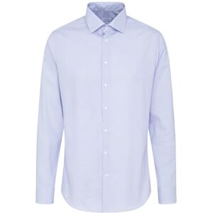 Seidensticker Silkesdekal herr affärströja – slim fit – strykfri – Kent krage – långärmad – 100% bomull, Blå (ljusblå 12), 38 SE Seidensticker Silkesdekal herr affärströja – slim fit – strykfri – Kent krage – långärmad – 100% bomull, Blå (ljusblå 12), 38 SE
