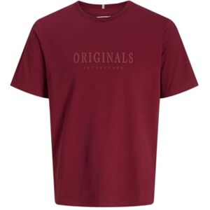 JACK & JONES Jorfrederiksberg Tee Ss Crew Neck Noos, Tibetansk röd, M JACK & JONES Jorfrederiksberg Tee Ss Crew Neck Noos, Tibetansk röd, M
