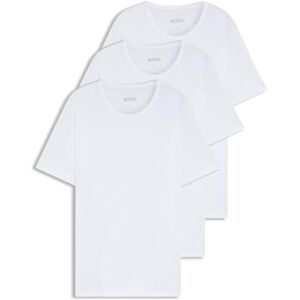 Boss T-shirt för män RN 3P klassisk t-shirt, White100, M Boss T-shirt för män RN 3P klassisk t-shirt, White100, M