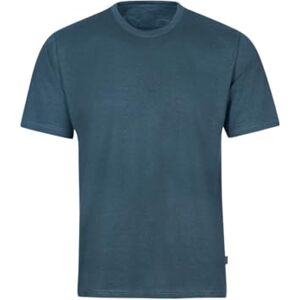 Trigema T-shirt för män Deluxe bomull, Jeans-melerad, 3XL Trigema T-shirt för män Deluxe bomull, Jeans-melerad, 3XL