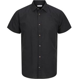 JACK & JONES JJESUMMER skjorta SS SN, svart, M JACK & JONES JJESUMMER skjorta SS SN, svart, M