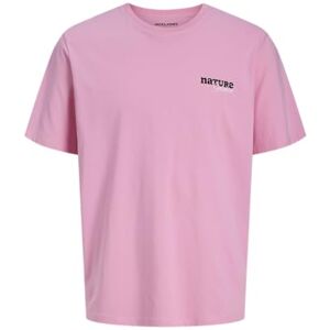 JACK & JONES Jjbali Tee Ss Crew Neck, Prisma rosa, M JACK & JONES Jjbali Tee Ss Crew Neck, Prisma rosa, M