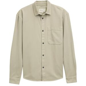 TOM TAILOR Denim herrskjorta, 35723 – Beige Abbey Stone, M TOM TAILOR Denim herrskjorta, 35723 – Beige Abbey Stone, M