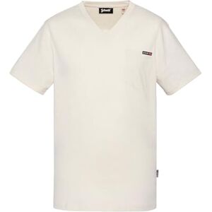 Schott NYC V-ringad T-shirt med Schottficka, TSKEA2, Av vit, L Schott NYC V-ringad T-shirt med Schottficka, TSKEA2, Av vit, L
