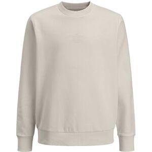 JACK & JONES herr Jjin Sweat Crew Neck Jnr, Moonbeam, 128 JACK & JONES herr Jjin Sweat Crew Neck Jnr, Moonbeam, 128
