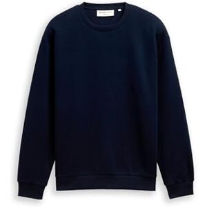 TOM TAILOR Denim herr sweatshirt, 10668 – himmelskaptensblå, XL TOM TAILOR Denim herr sweatshirt, 10668 – himmelskaptensblå, XL