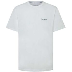 Pepe Jeans herr alfie, t-shirt, vit, M, Vit (vit), M Pepe Jeans herr alfie, t-shirt, vit, M, Vit (vit), M