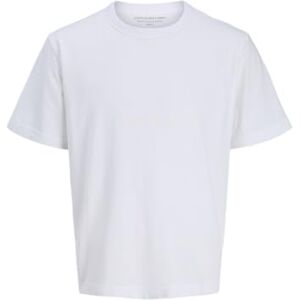 JACK & JONES Jcolido Fabric varumärke Tee Ss Crew Neck, Ljus vit, XL JACK & JONES Jcolido Fabric varumärke Tee Ss Crew Neck, Ljus vit, XL