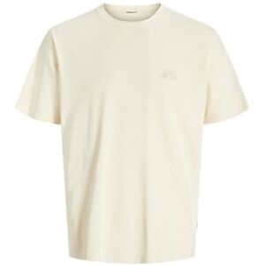 JACK & JONES Joralmeria Back Tee Ss Crew Neck Pls, Antik vit, 3XL JACK & JONES Joralmeria Back Tee Ss Crew Neck Pls, Antik vit, 3XL