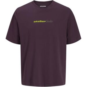 JACK & JONES Jjrody Tee Ss Crew Neck, Plum Perfect, XL JACK & JONES Jjrody Tee Ss Crew Neck, Plum Perfect, XL