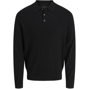 JACK & JONES Jprblaedgar Knit Polo Ls, bok, XS JACK & JONES Jprblaedgar Knit Polo Ls, bok, XS