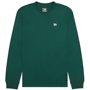 Lee LS Patch Logo Tee, Jade Forest, XL Lee LS Patch Logo Tee, Jade Forest, XL