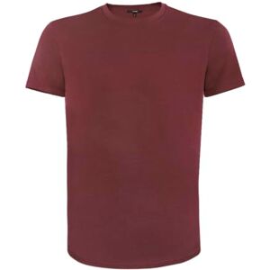 Womo Underwear Casual T-shirt MC urringning eller Bordeaux, Bordeaux, S-XXL Womo Underwear Casual T-shirt MC urringning eller Bordeaux, Bordeaux, S-XXL