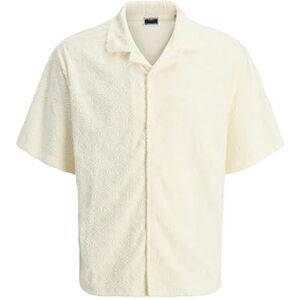 JACK & JONES Jcoinfinity handduk skjorta Ss, Söt majs, XXL JACK & JONES Jcoinfinity handduk skjorta Ss, Söt majs, XXL
