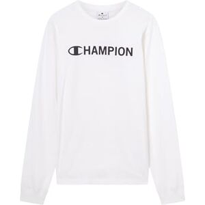 Champion Legacy män, grafisk långärmad t-shirt, L, vit, Vitt, L Champion Legacy män, grafisk långärmad t-shirt, L, vit, Vitt, L