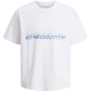 JACK & JONES Jcounion Summer Front Tee Ss Crew Pls, Ljus vit, 4XL JACK & JONES Jcounion Summer Front Tee Ss Crew Pls, Ljus vit, 4XL