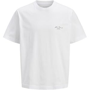 JACK & JONES Jorislington Back Tee Ss Crew Neck Sn, Ljus vit, XS JACK & JONES Jorislington Back Tee Ss Crew Neck Sn, Ljus vit, XS