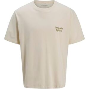 JACK & JONES Joracapulco typ Tee Ss Crew Neck, Antik vit, XL JACK & JONES Joracapulco typ Tee Ss Crew Neck, Antik vit, XL