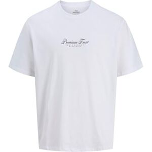 JACK & JONES Jormarina Tee Ss Crew Neck Tg Pls, Ljus vit, 5XL JACK & JONES Jormarina Tee Ss Crew Neck Tg Pls, Ljus vit, 5XL