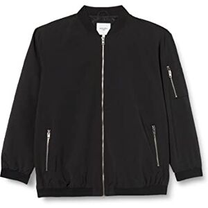JACK & JONES bomberjacka för män, svart, 7XL stor JACK & JONES bomberjacka för män, svart, 7XL stor