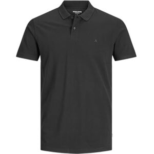 JACK & JONES herr polotröja Jjebasic Polo Ss Noos, Black, M JACK & JONES herr polotröja Jjebasic Polo Ss Noos, Black, M
