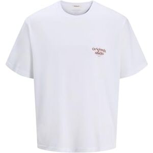 JACK & JONES Joracapulco typ Tee Ss Crew Neck, Ljus vit, XL JACK & JONES Joracapulco typ Tee Ss Crew Neck, Ljus vit, XL